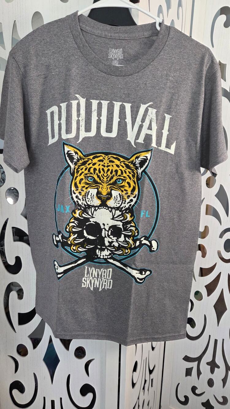 Lynyrd Skynyrd Jacksonville Jaguars NFL Duval Graphic T Shirt Small Nwot